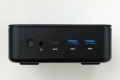 Nano-A6600H front I/O with USB4, USB 3.2 ports and audio jack
